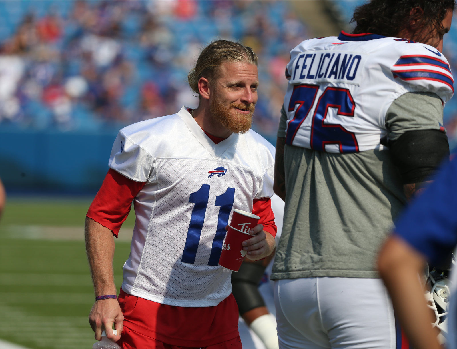 1019072894 McCoy Sports Buffalo Bills training camp